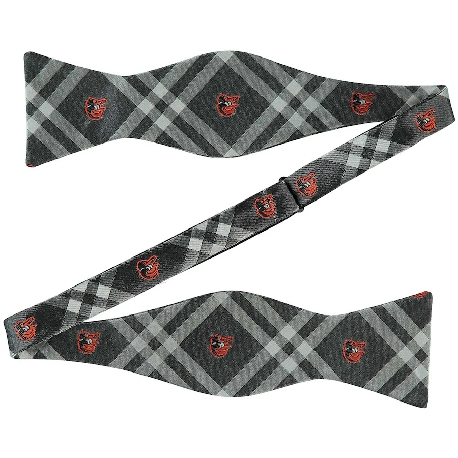 Eagles Wings Baltimore Orioles Black Rhodes Self-Tie Bow Tie