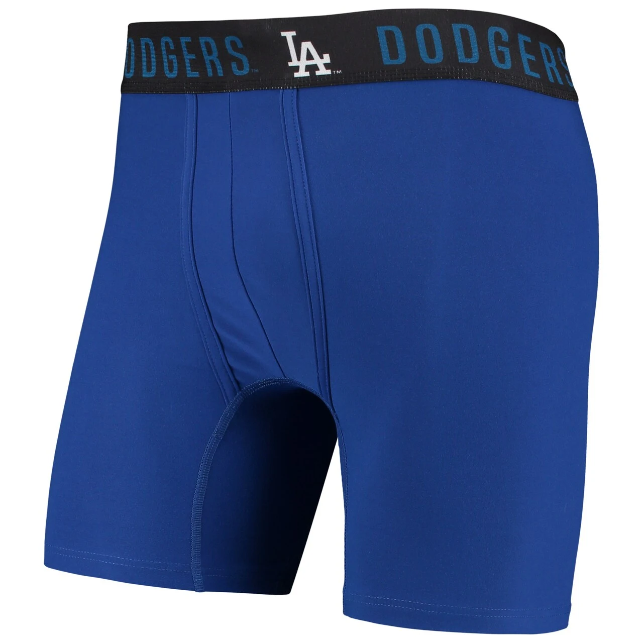 Men's Los Angeles Dodgers Concepts Sport Royal/Black Two-Pack Flagship Boxer Briefs Set - Image 2