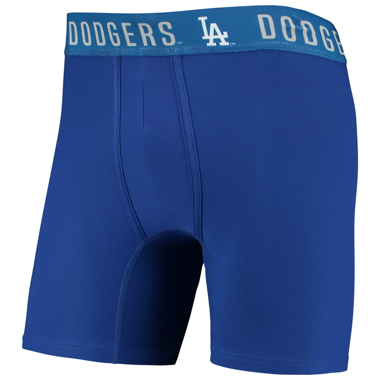 Men's Los Angeles Dodgers Concepts Sport Royal/Black Two-Pack Flagship Boxer Briefs Set - Image 4