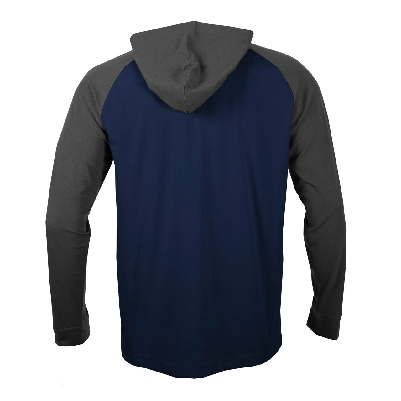 Men's Seattle Mariners Levelwear Navy/Charcoal Uproar Undisputed Pullover Hoodie - Image 3