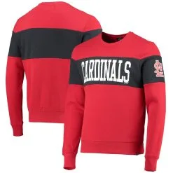 Men's St. Louis Cardinals '47 Red Interstate Pullover Sweatshirt