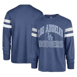 Men's Los Angeles Dodgers '47 Royal Irving Long Sleeve T-Shirt