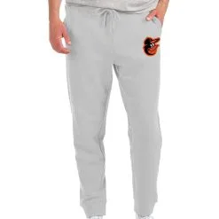 Men's Baltimore Orioles Antigua Gray Action Jogger Pants