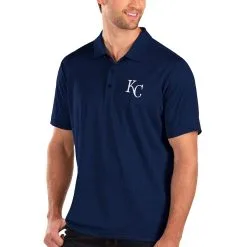 Men's Kansas City Royals Antigua Royal Balance Polo