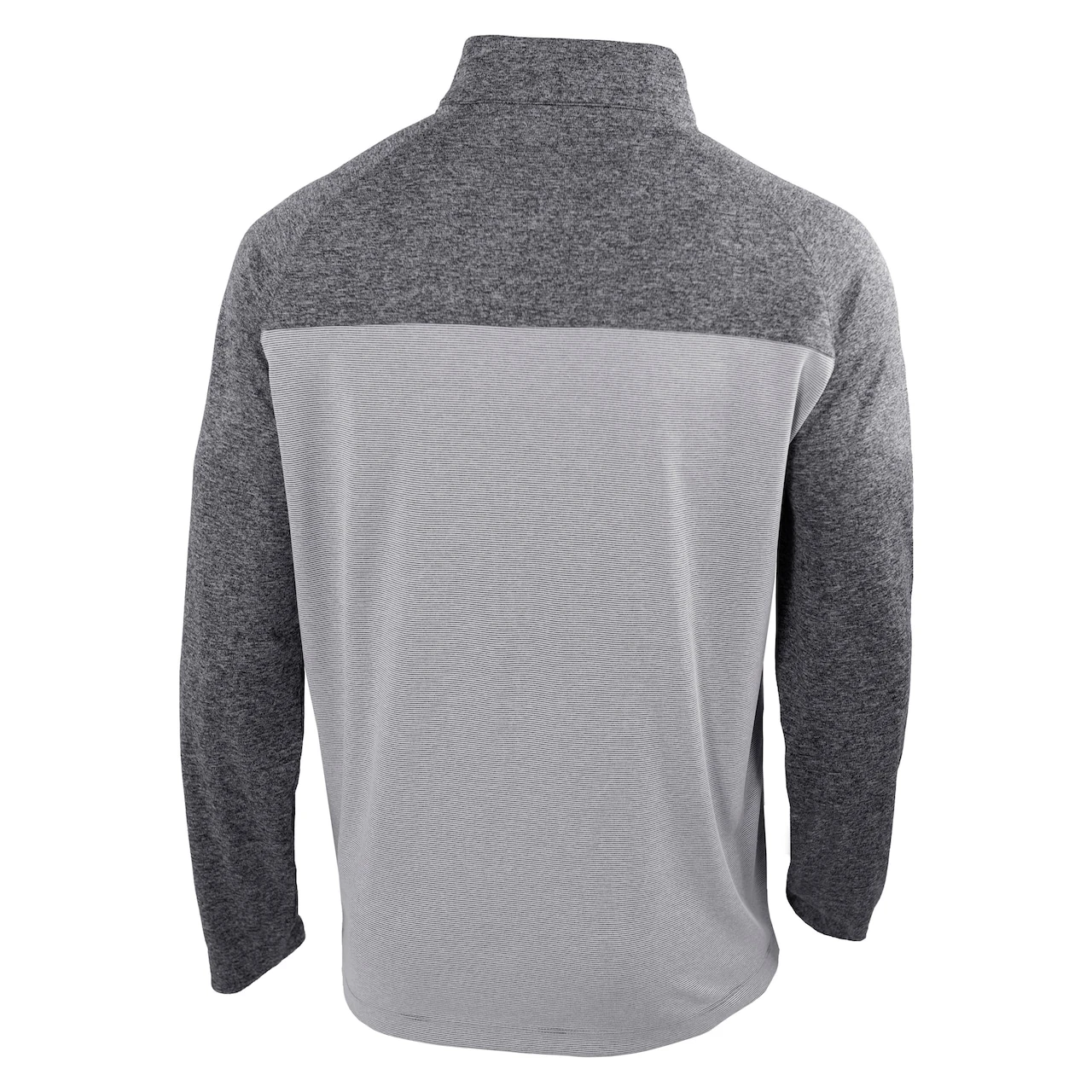 Men's Baltimore Orioles Columbia Heather Gray Omni-Wick Rockin' It Quarter-Zip Pullover Jacket - Image 3