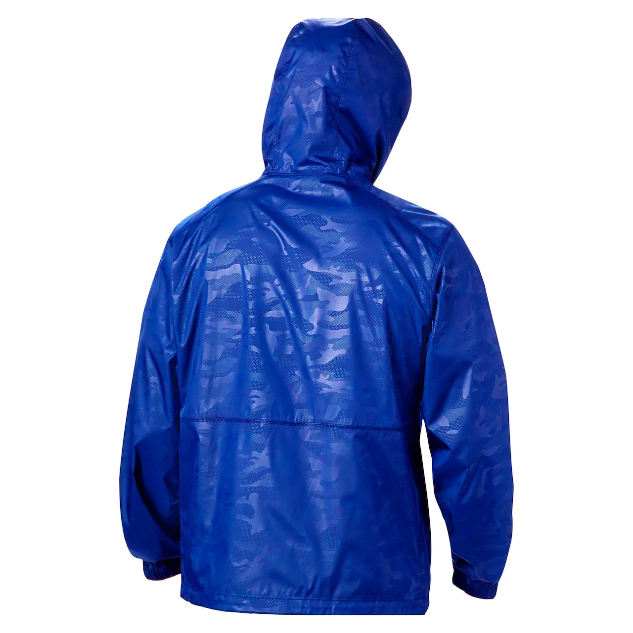 Men's Kansas City Royals Columbia Royal Camo Flash Forward Full-Zip Team Logo Windbreaker Jacket - Image 3