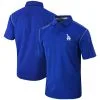 Men's Los Angeles Dodgers Columbia Royal Omni-Wick Shotgun Polo