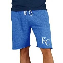 Men's Kansas City Royals Concepts Sport Royal Mainstream Terry Shorts