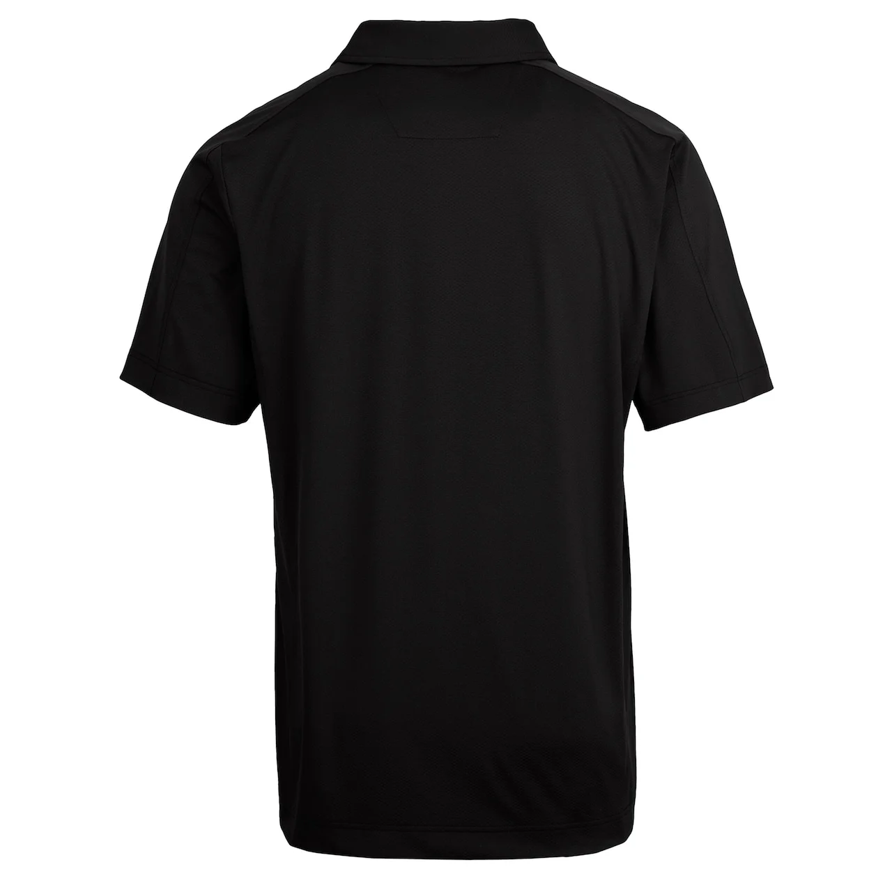 Men's Baltimore Orioles Cutter & Buck Black Prospect Textured Stretch Polo - Image 3