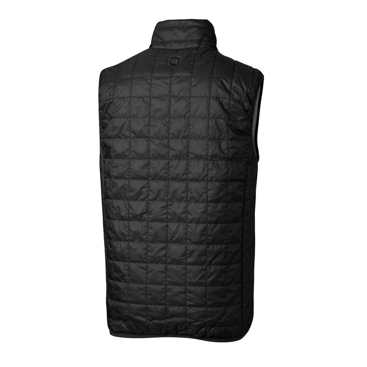 Men's Baltimore Orioles Cutter & Buck Black Rainier Full-Zip Puffer Vest - Image 3