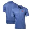 Men's St. Louis Cardinals Cutter & Buck Navy Pike Banner Print Polo