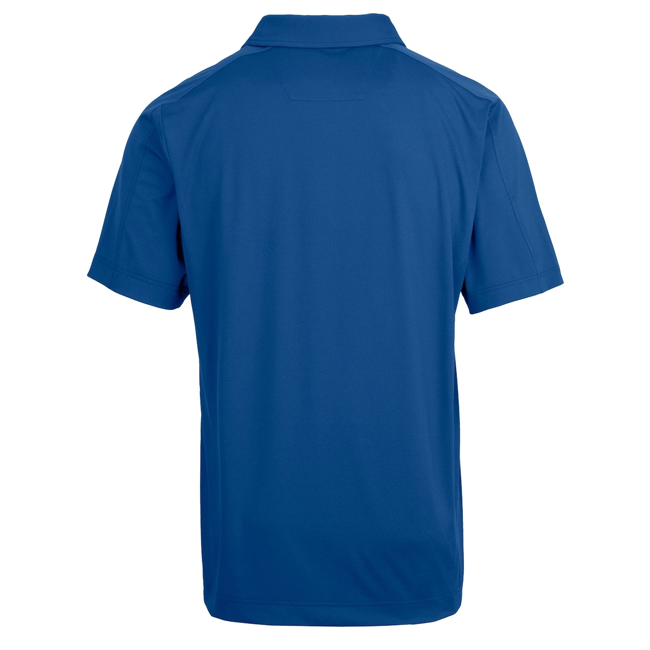 Men's Kansas City Royals Cutter & Buck Royal Prospect Textured Stretch Polo - Image 3