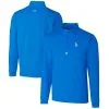 Men's Los Angeles Dodgers Cutter & Buck Royal Traverse Stretch Quarter-Zip Pullover Top