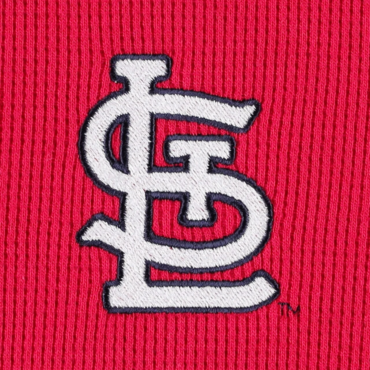 Men's St. Louis Cardinals Dunbrooke Red Maverick Long Sleeve T-Shirt - Image 4