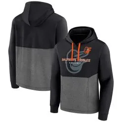 Men's Baltimore Orioles Fanatics Branded Black Call The Shots Pullover Hoodie