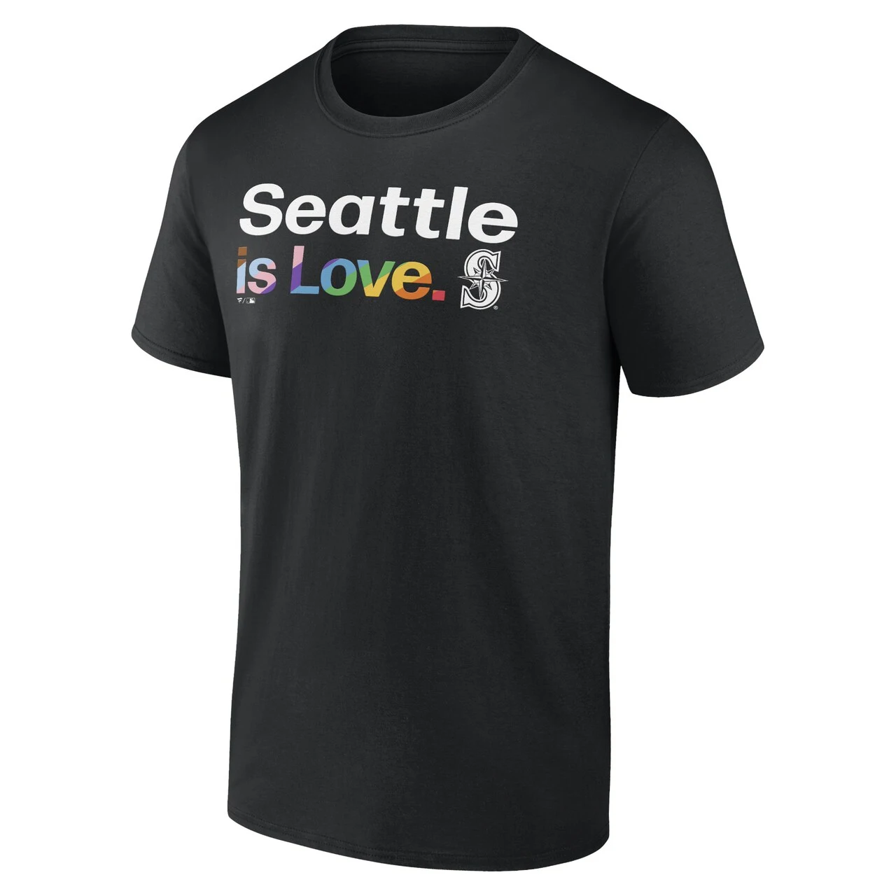 Men's Seattle Mariners Fanatics Branded Black City Pride T-Shirt - Image 2