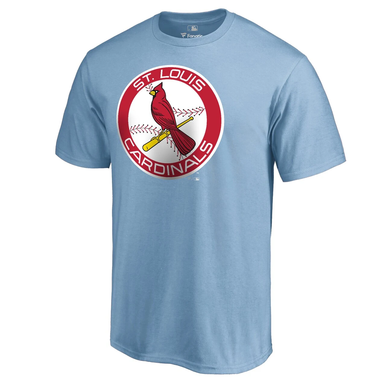 Men's St. Louis Cardinals Fanatics Branded Light Blue Huntington T-Shirt - Image 2