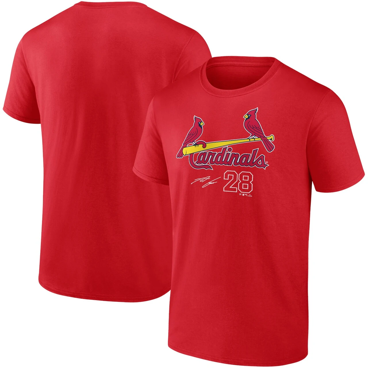 Men's St. Louis Cardinals Nolan Arenado Fanatics Branded Red Player Name & Number T-Shirt