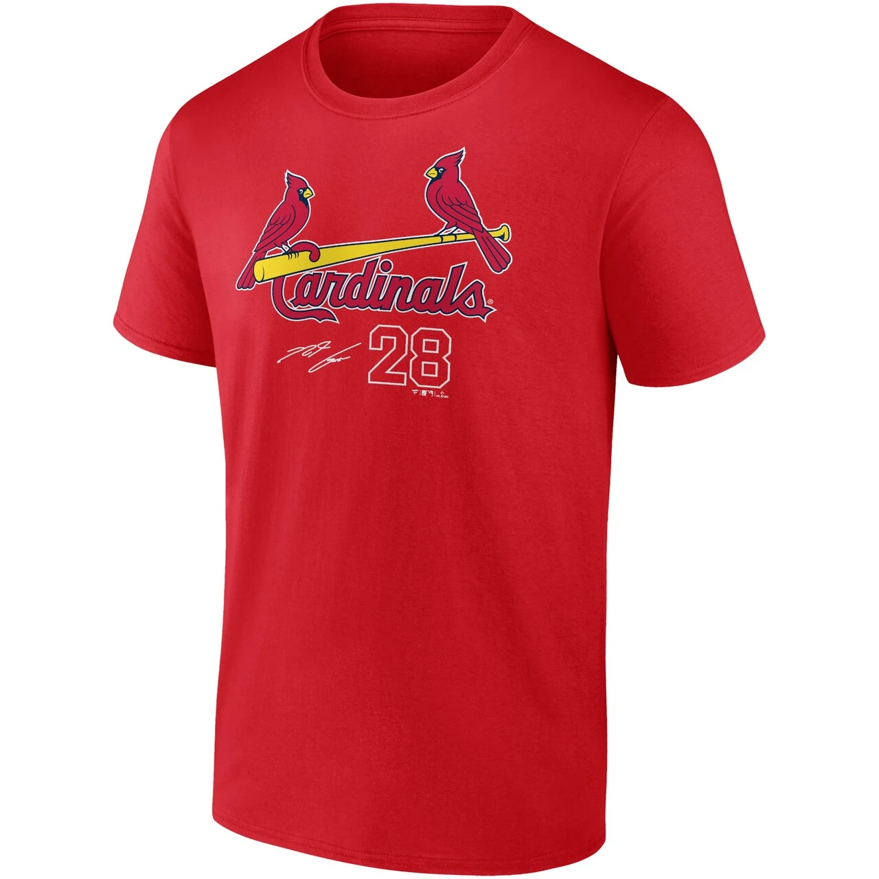 Men's St. Louis Cardinals Nolan Arenado Fanatics Branded Red Player Name & Number T-Shirt - Image 2