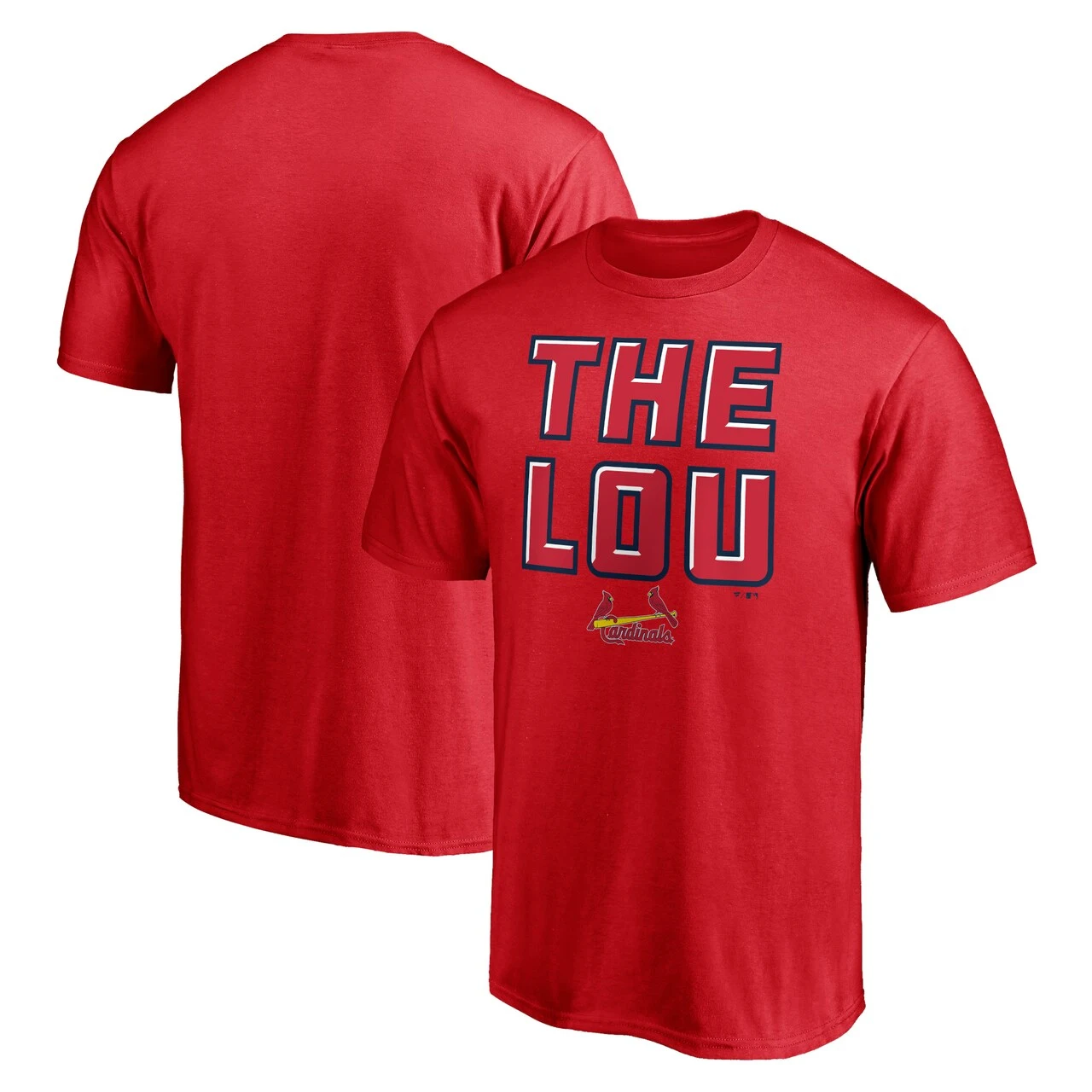 Men's St. Louis Cardinals Fanatics Branded Red Hometown T-Shirt