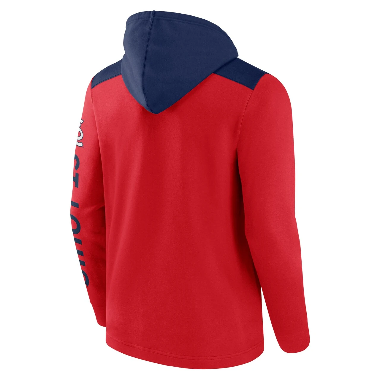 Men's St. Louis Cardinals Fanatics Branded Red Walk Off Fleece Full-Zip Hoodie - Image 3