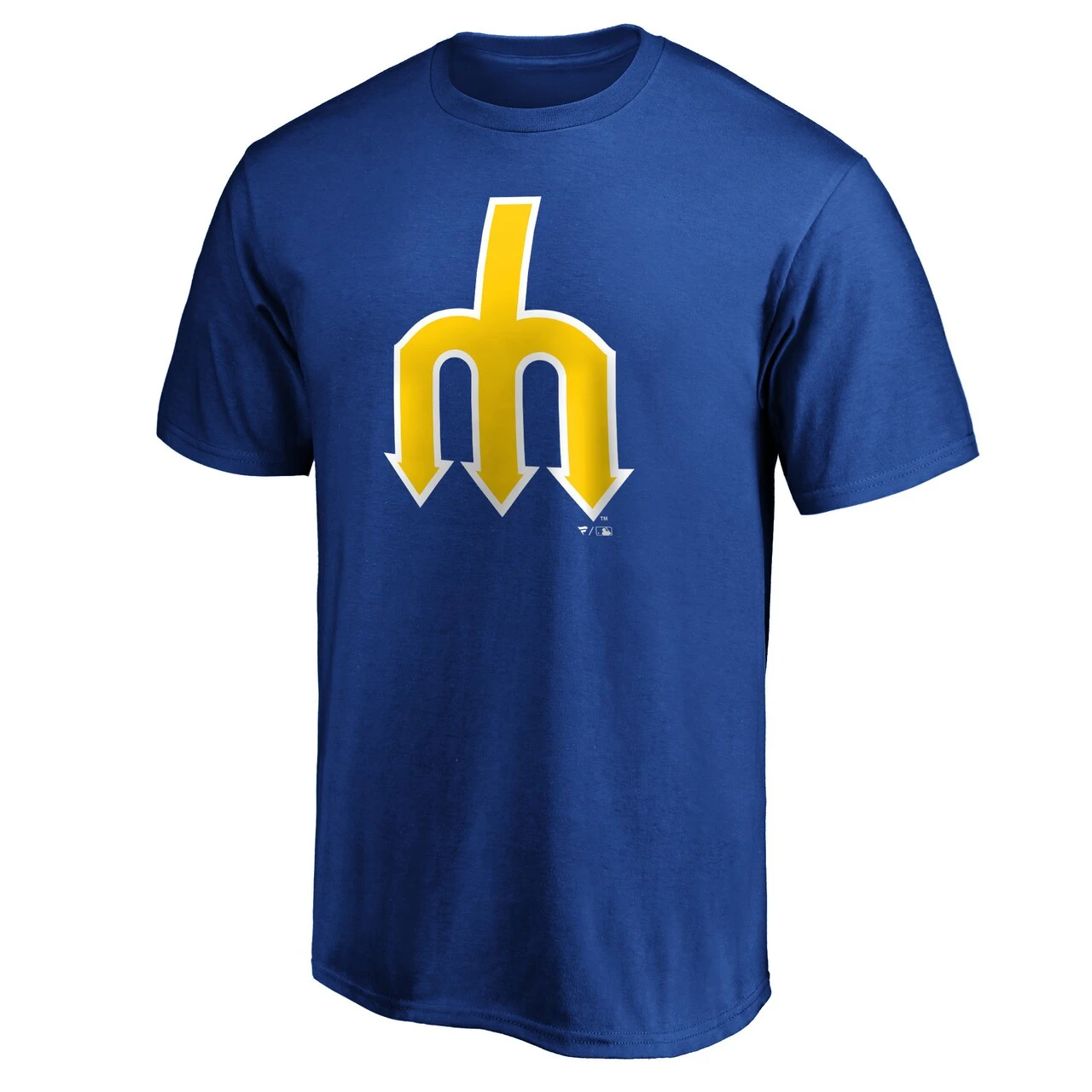 Men's Seattle Mariners Fanatics Branded Royal Cooperstown Collection Forbes Team T-Shirt - Image 2