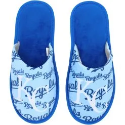 Men's Kansas City Royals FOCO Scuff Logo Slide Slippers