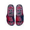 Men's St. Louis Cardinals FOCO Logo Gel Slide Sandals