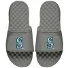 Men's Seattle Mariners ISlide Gray Alternate Logo Slide Sandals