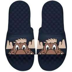 Men's Seattle Mariners ISlide Navy Mascot Slide Sandals