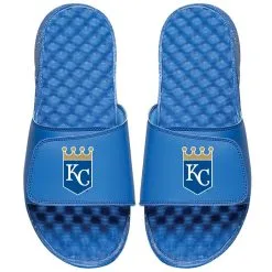 Men's Kansas City Royals ISlide Royal Primary Logo Slide Sandals