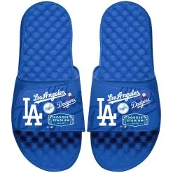 Men's Los Angeles Dodgers ISlide Royal Collage Slide Sandals