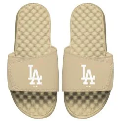 Men's Los Angeles Dodgers ISlide Tan Dune Mantra Slide Sandals