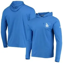 Men's Los Angeles Dodgers Johnnie-O Royal Eller Hoodie Long Sleeve T-Shirt