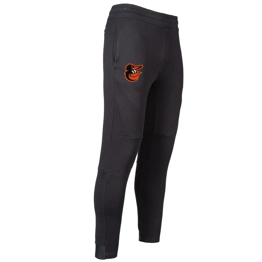 Men's Baltimore Orioles Levelwear Black Tempo Sweatpants