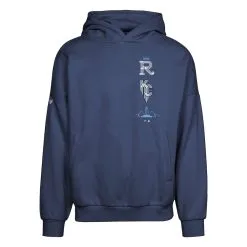 Men's Kansas City Royals Levelwear Navy City Connect Contact Baseline Pullover Hoodie