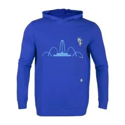 Men's Kansas City Royals Levelwear Royal City Connect Relay Core Logo Pullover Hoodie