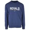 Men's Kansas City Royals Levelwear Royal Zane Fleece Pullover Sweatshirt