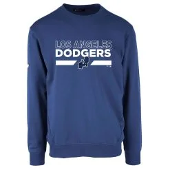 Men's Los Angeles Dodgers Levelwear Royal City Connect Zane No Hitter Pullover Sweatshirt