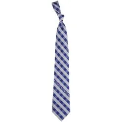 Eagles Wings Men's Los Angeles Dodgers Woven Checkered Tie