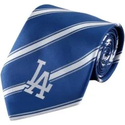 Eagles Wings Men's Los Angeles Dodgers Woven Poly Tie
