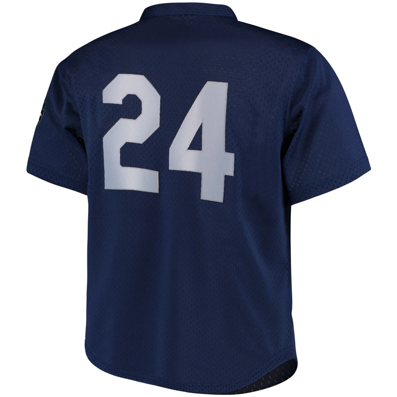 Men's Seattle Mariners Ken Griffey Jr. Mitchell & Ness Navy Cooperstown Collection Mesh Batting Practice Jersey - Image 3