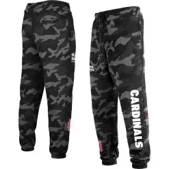 Men's St. Louis Cardinals New Era Black Camo Jogger Pants