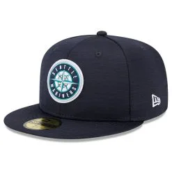 Men's Seattle Mariners New Era Navy 2023 Clubhouse 59FIFTY Fitted Hat