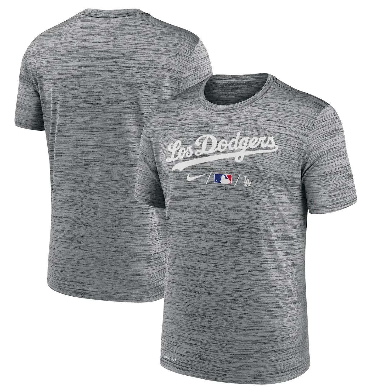 Men's Los Angeles Dodgers Nike Anthracite City Connect Practice T-Shirt
