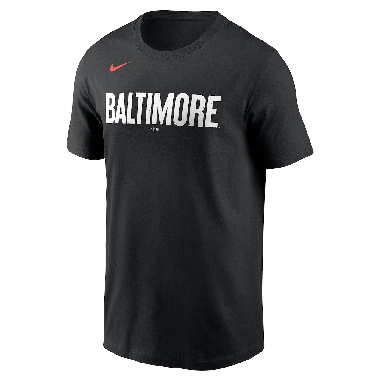 Men's Baltimore Orioles Nike Black 2023 City Connect Wordmark T-Shirt - Image 2