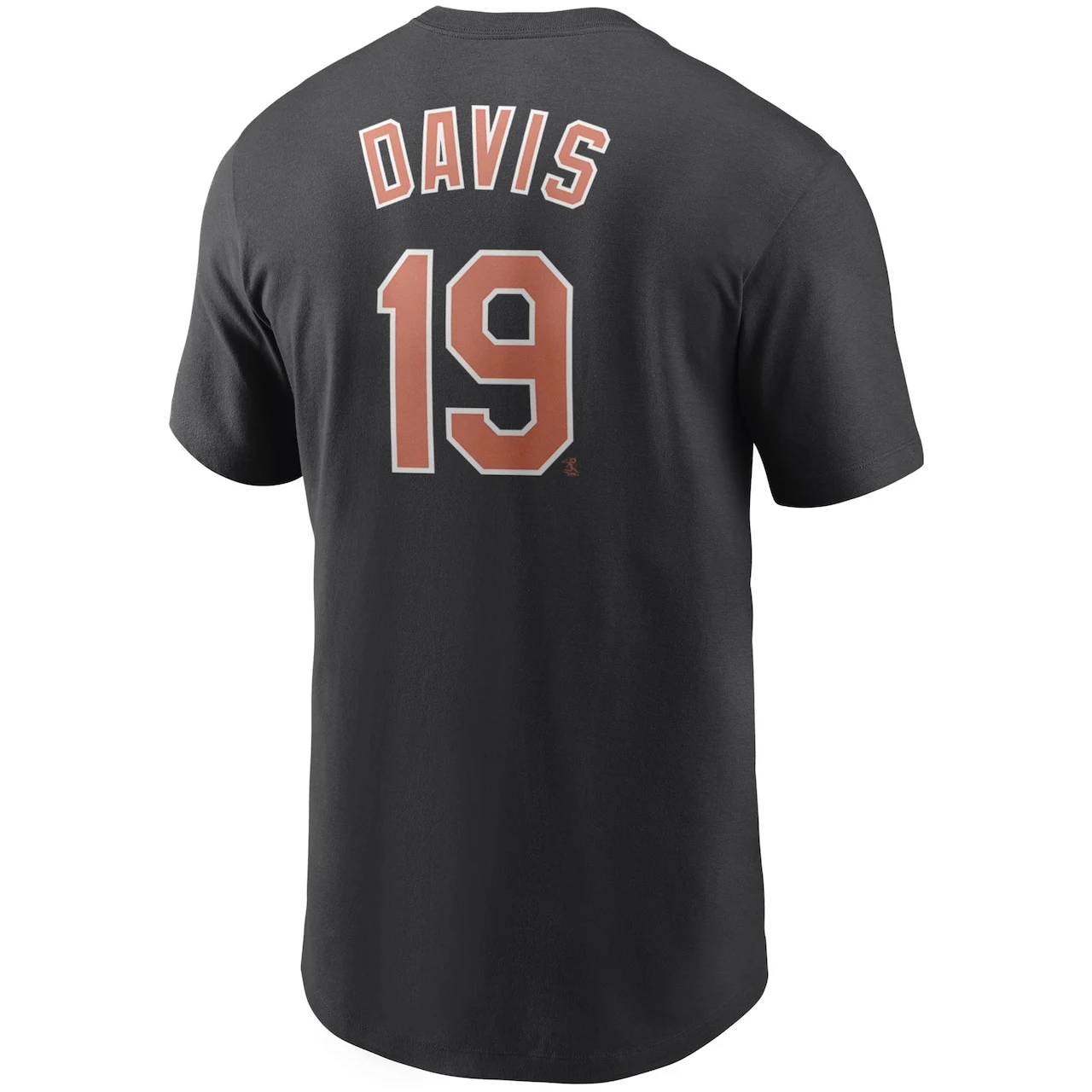 Men's Baltimore Orioles Chris Davis Nike Black Name & Number T-Shirt - Image 3