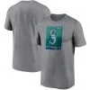 Men's Seattle Mariners Nike Heathered Gray Local Logo Legend T-Shirt
