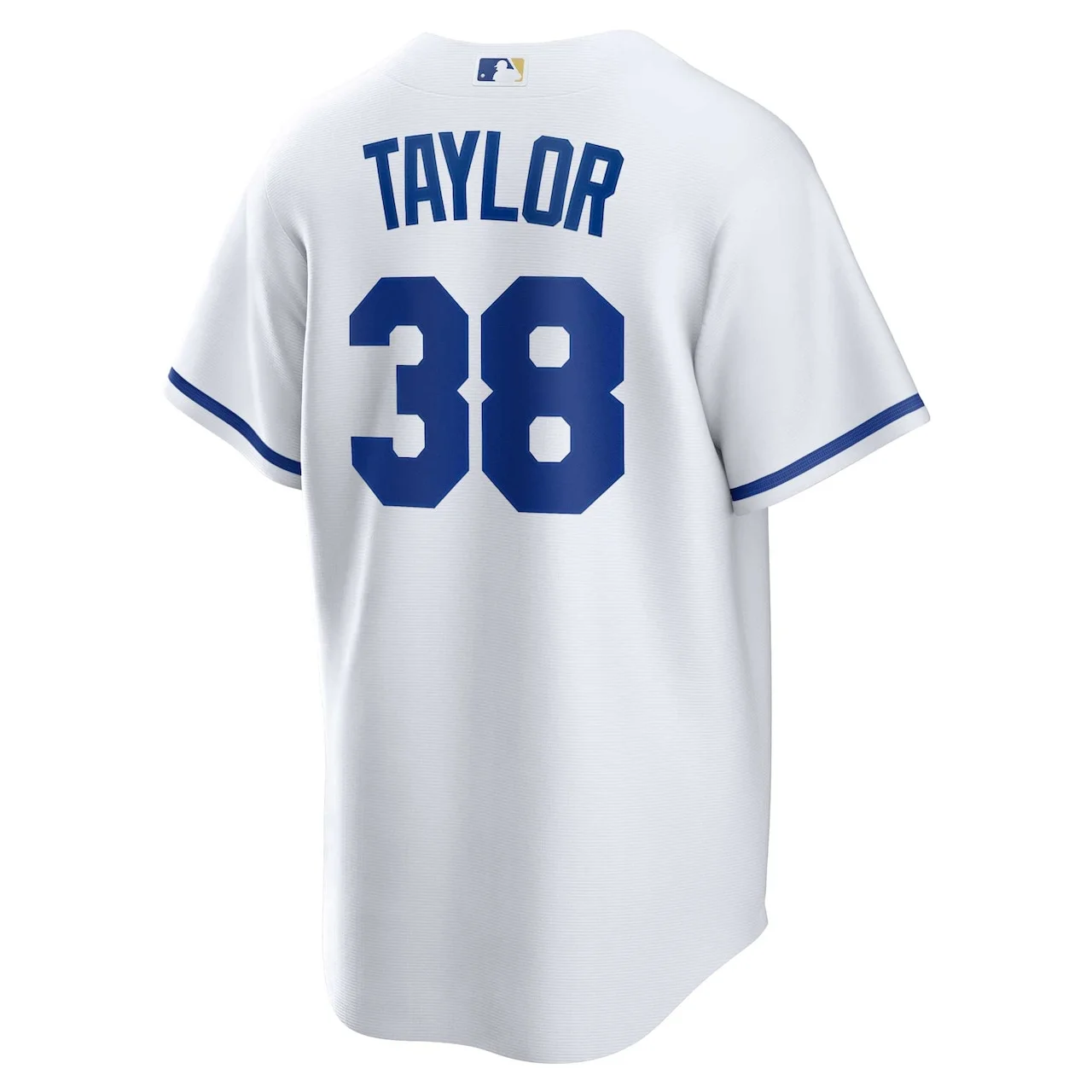 Men's Kansas City Royals Josh Taylor Nike White Home Replica Player Jersey - Image 3