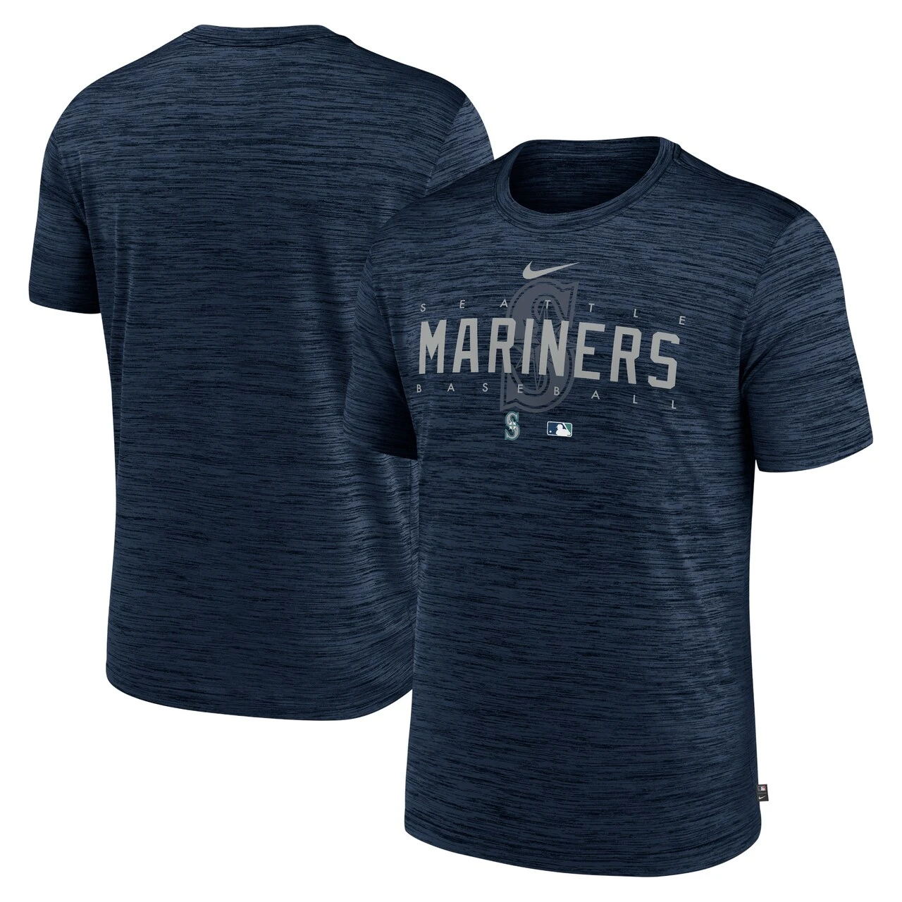 Men's Seattle Mariners Nike Navy Authentic Collection Velocity Performance Practice T-Shirt
